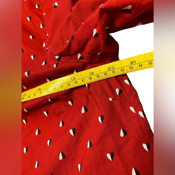 Charter Club Ruffle Trim Button Down Shirt - Picture 8 of 9